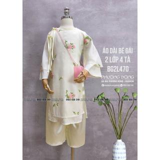 Áo Dài Cách Tân Bé Gái BG2L470